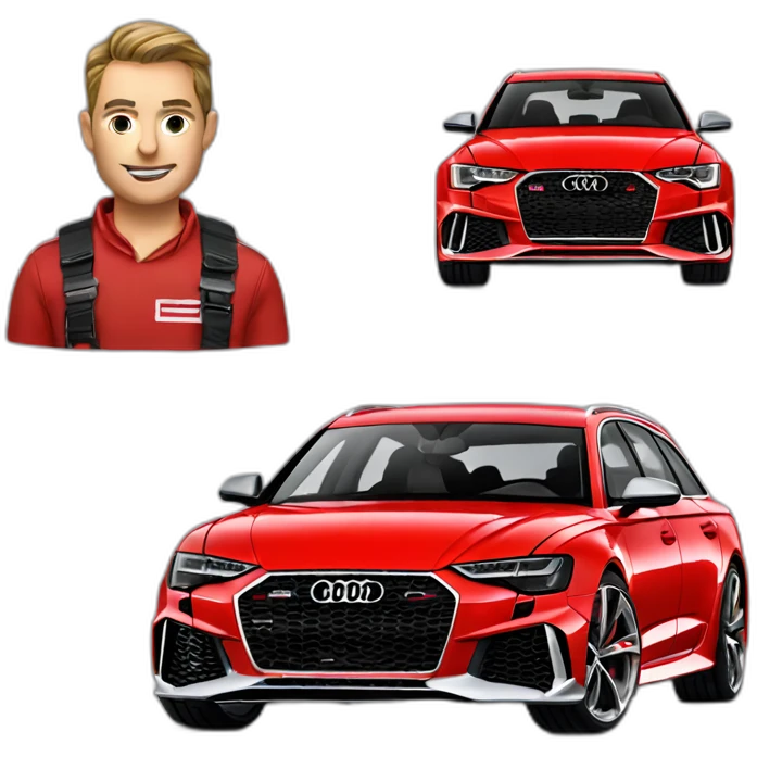 Audi rs6 emoji