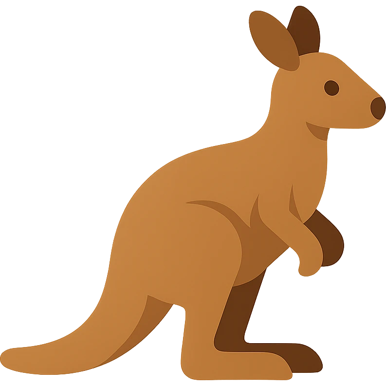 Kangaroo emoji