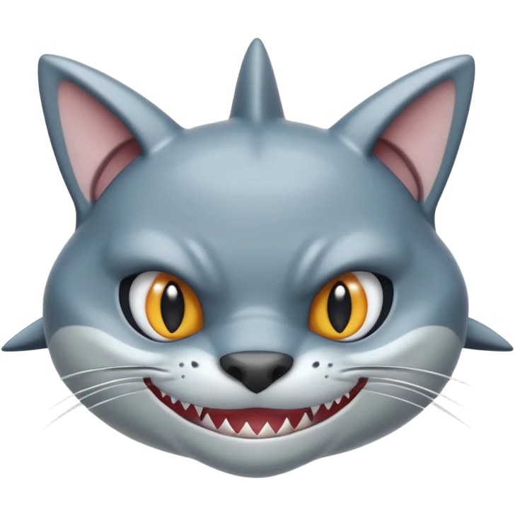 shark x cat emoji