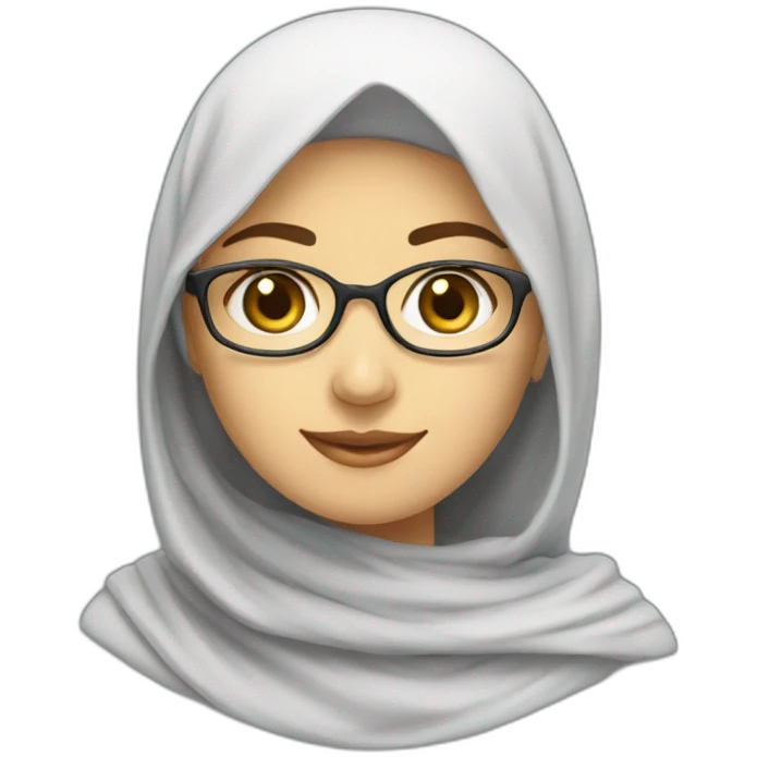 CS senior girl at Umm Al-Qura University emoji