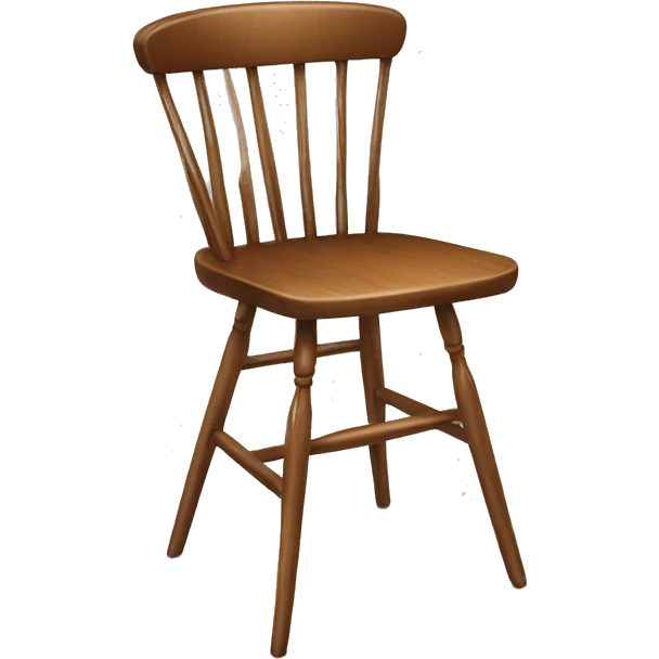 Windsor chair emoji