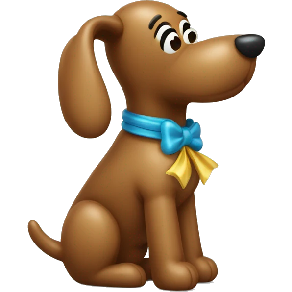 Balloon dog emoji