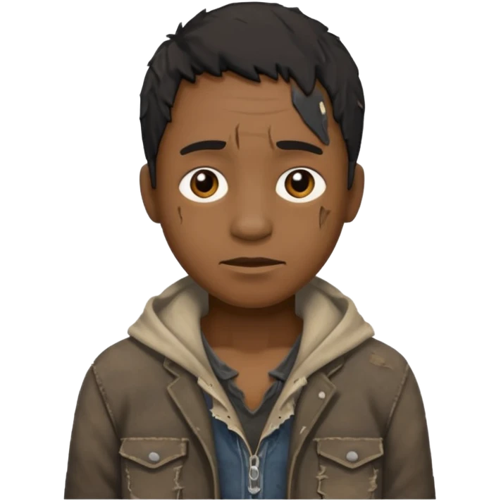 black person in slavery emoji