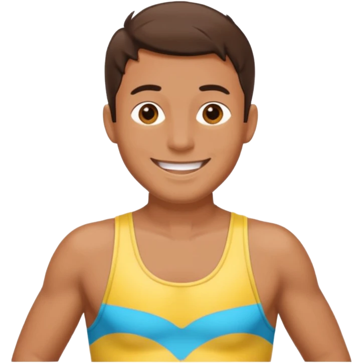 male swinsuit emoji