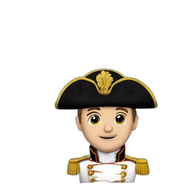 Napoleon at theater emoji