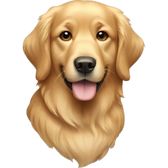 Golden retriever  emoji