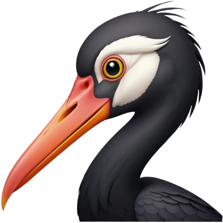لک لک سیاه emoji