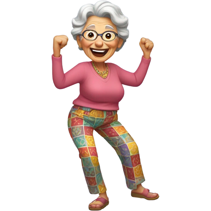 Memaw pants fall down emoji