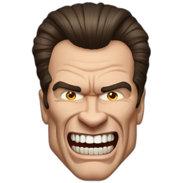 arnold schwarzenegger noteeth dracula emoji