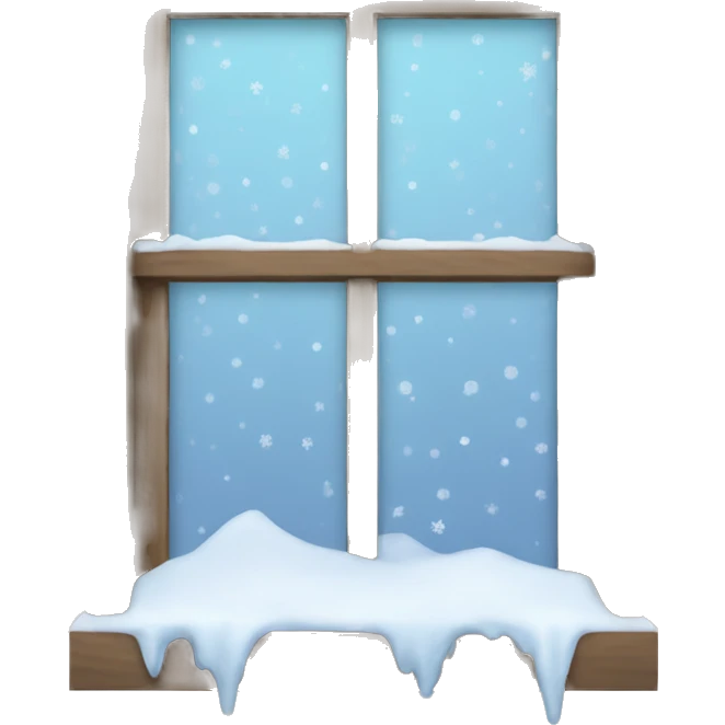 Snow Window emoji