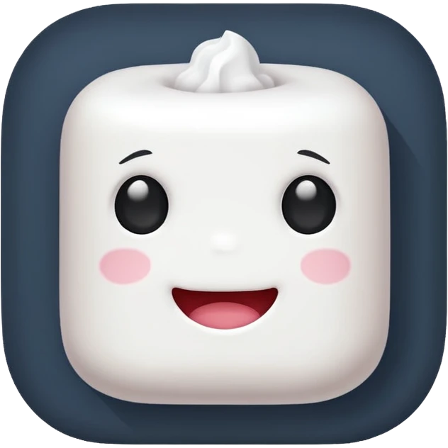 마시멜로우 emoji