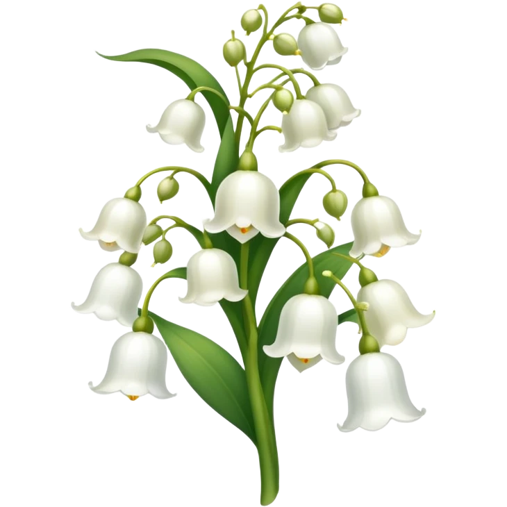 lily of the valley flowers emoji