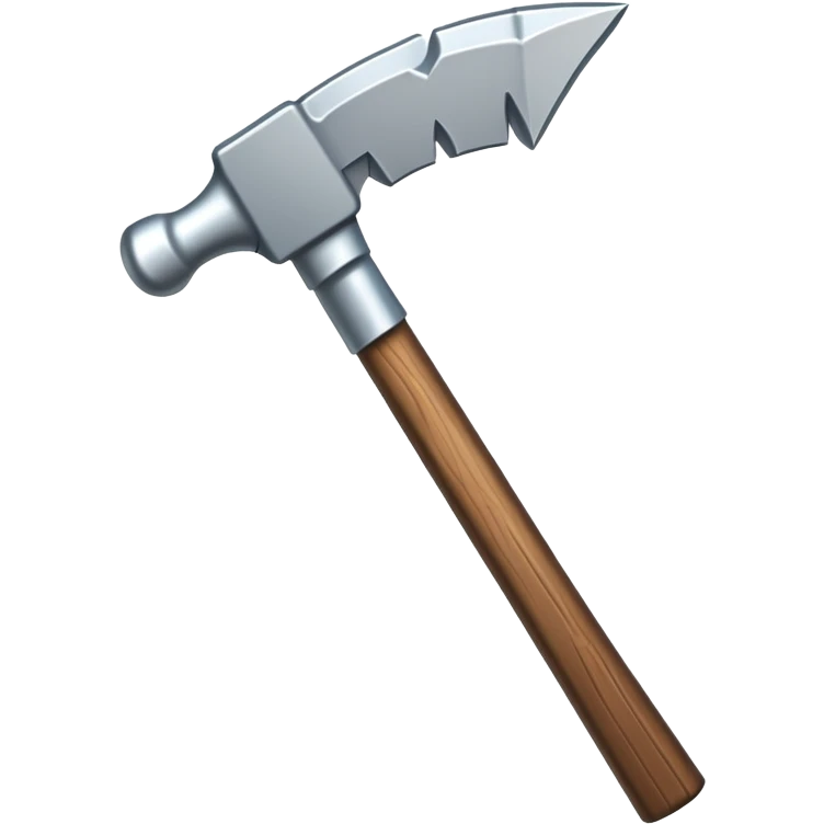 Minecraft pickaxe emoji