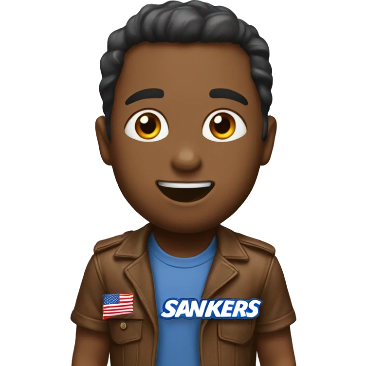 snickers with text thank yu emoji