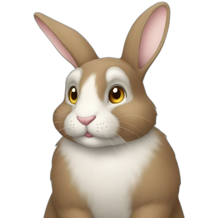 Lapin nain emoji