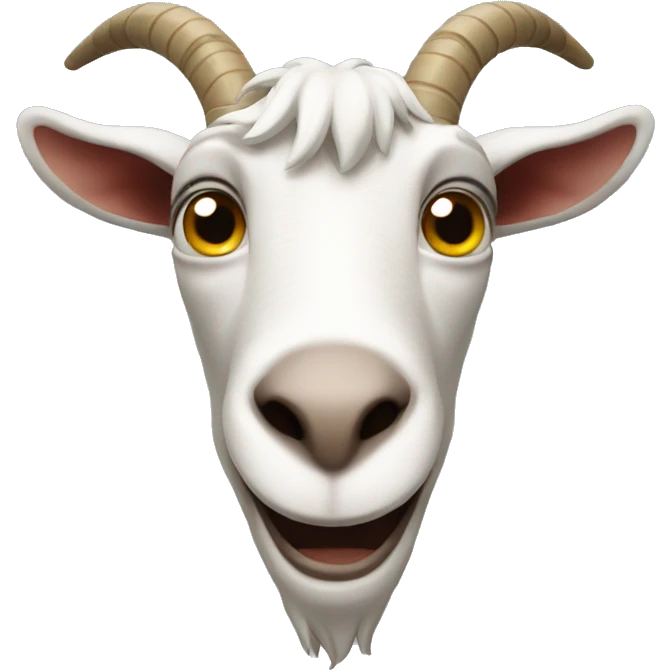 crazy goat emoji