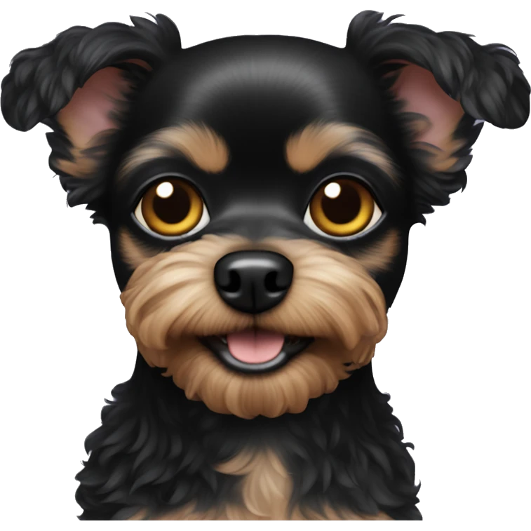 black chihuahua poodle emoji