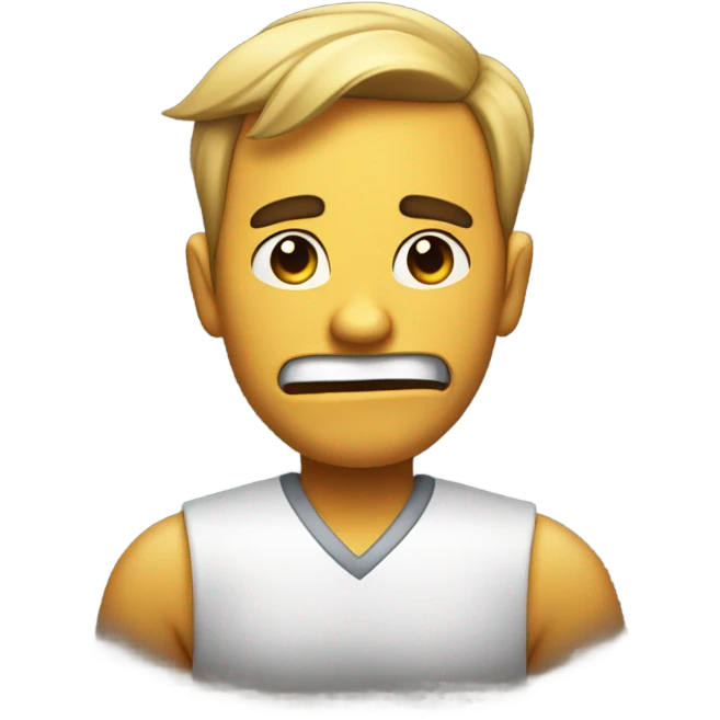 Sarcastically offended ￼ emoji
