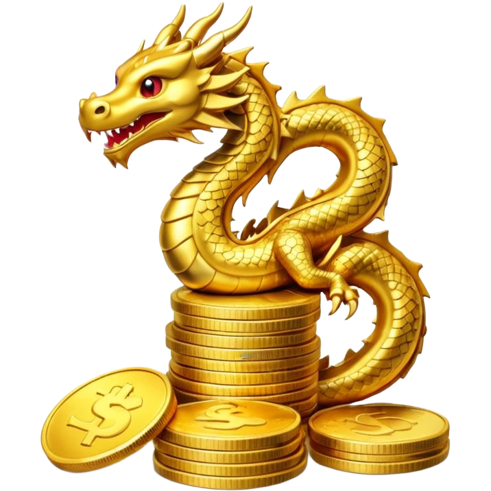 strack coins dragon emoji