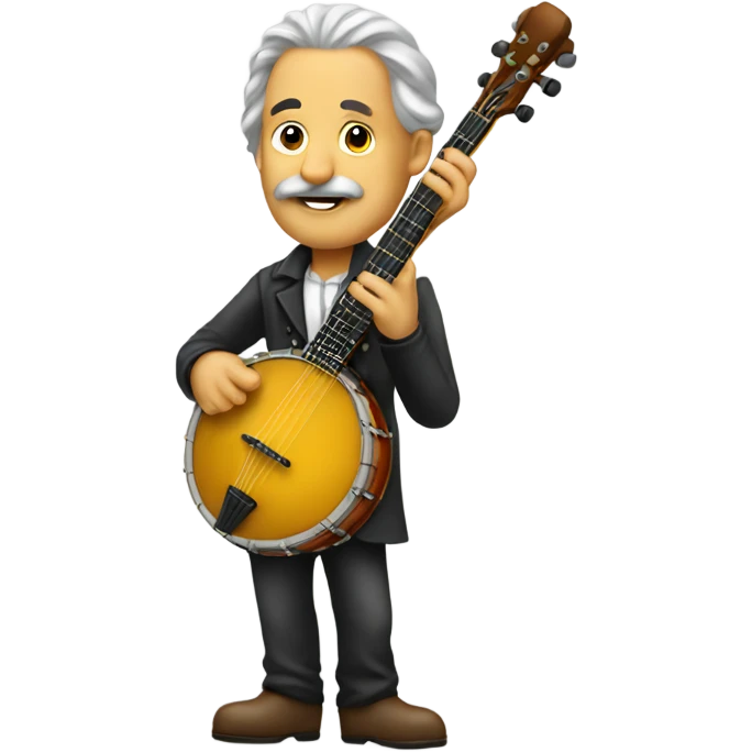 Vivaldi standing banjo banjo emoji