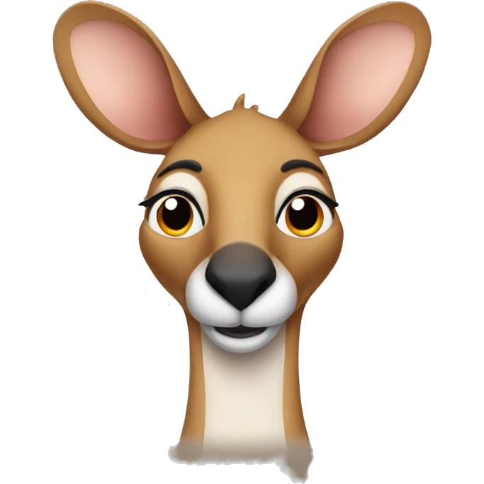 Kangaroo with others emoji