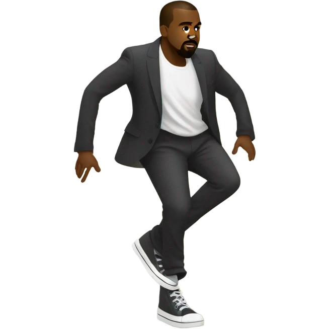 Kanye west tap dancing emoji