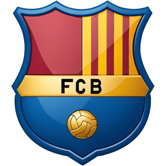 Logotipo de fc barcelona emoji