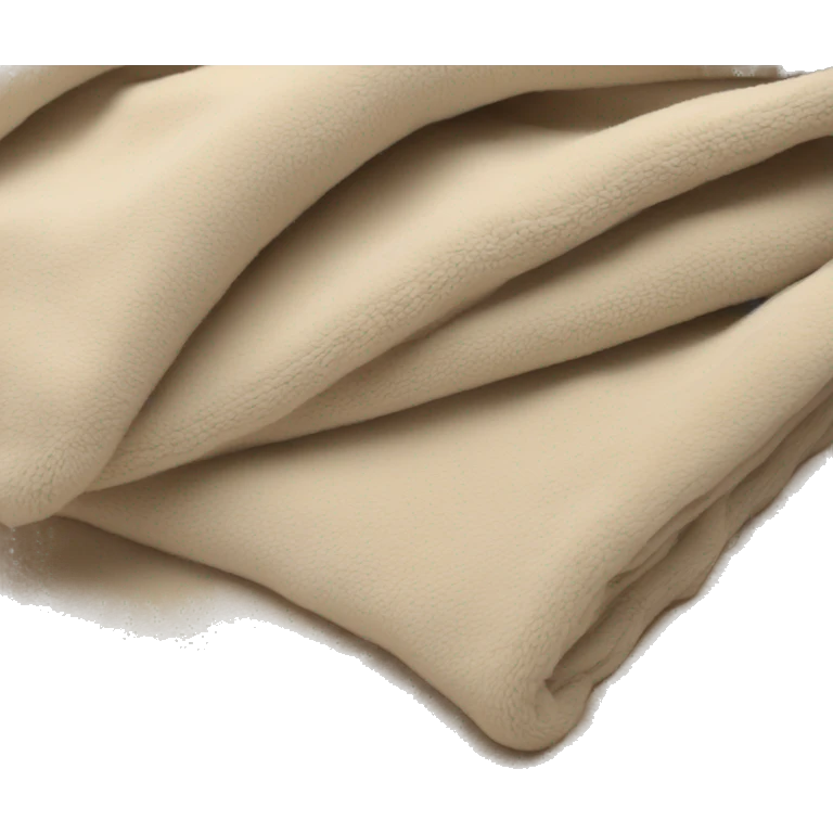 Bundle blanket beige emoji