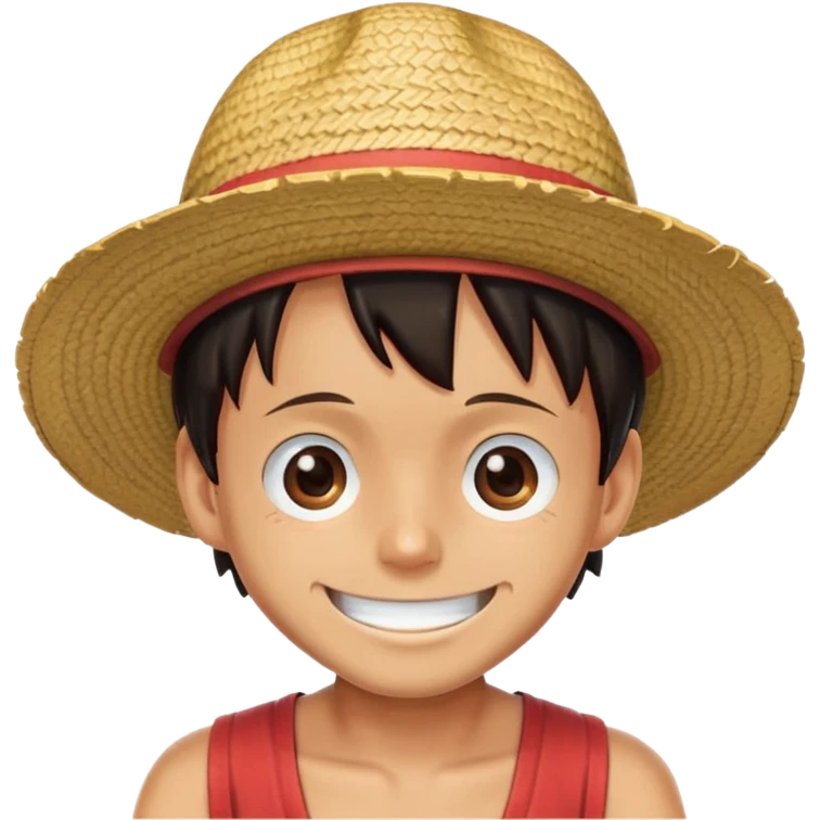 Luffy one piece  emoji