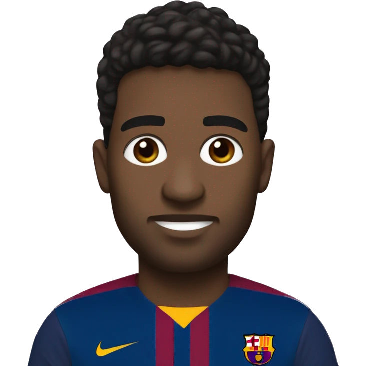 Métisse joueur fc barcelona  emoji