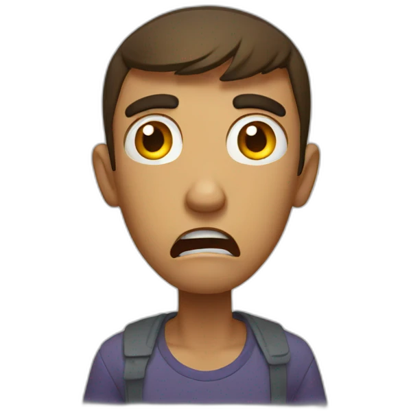 scared emoji