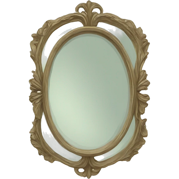 vintage mirror emoji