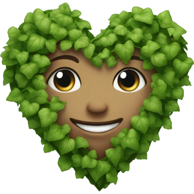 Heart binded by ivy emoji