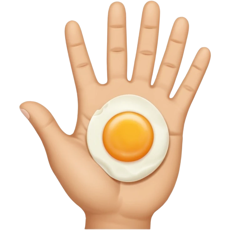 Huevos hand sign emoji