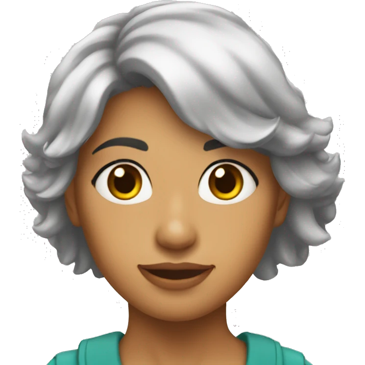 uma mulher águia emoji