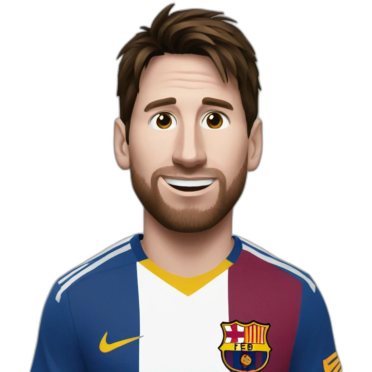 Messi enceinte emoji