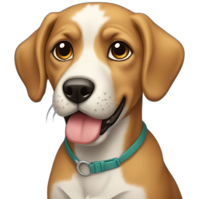 Perrito acostado emoji