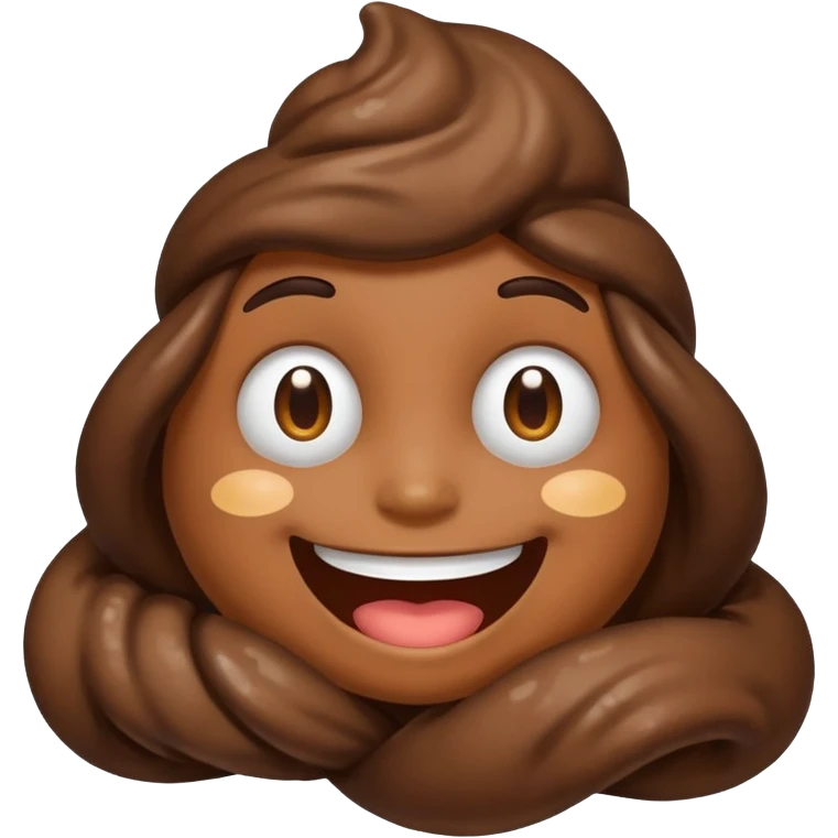 Poop person emoji
