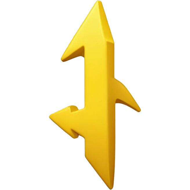 yellow arrow to the right emoji
