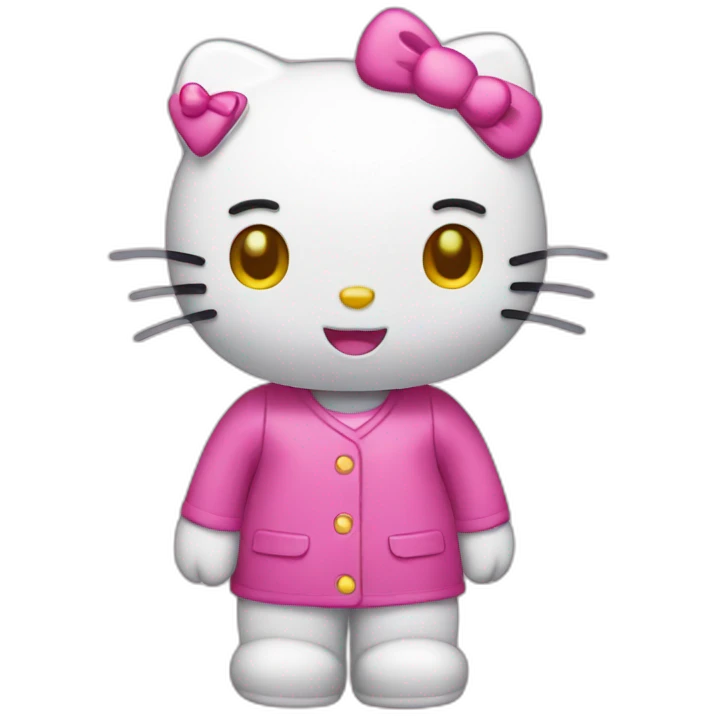 Hello kitty emoji