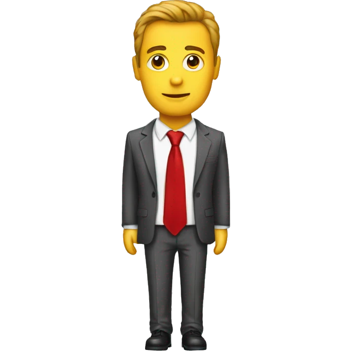 Johnny-szani red tie emoji