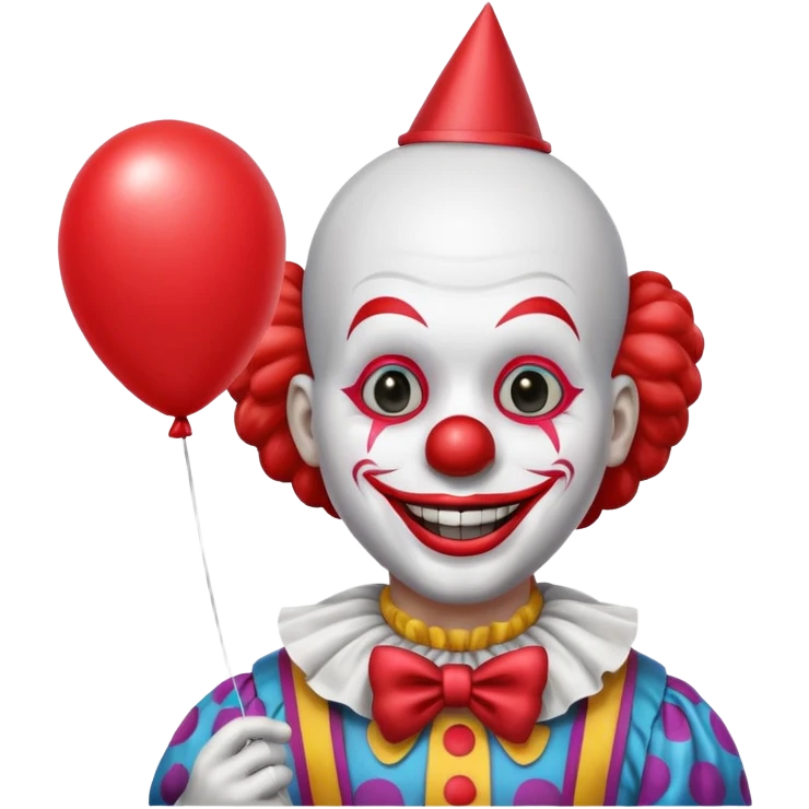 Clown + balloon emoji