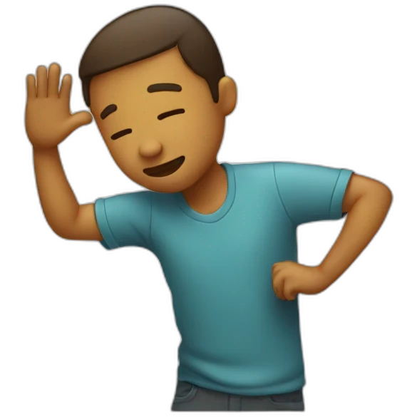 Person who do the dab emoji