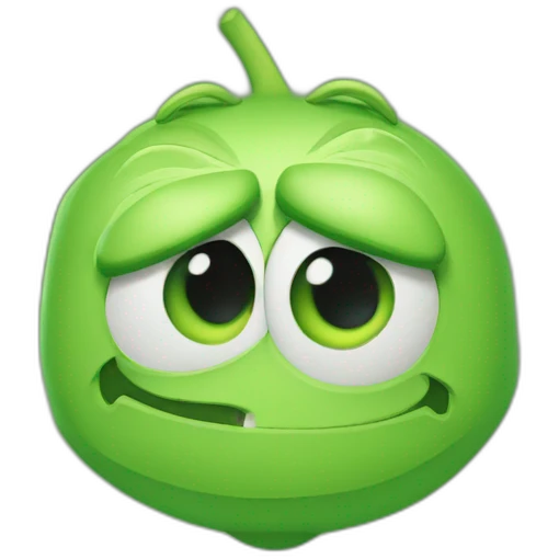 Mike wazowski from Disnay emoji