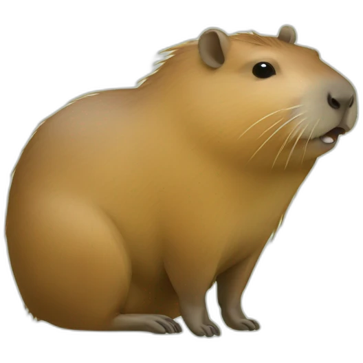 capybara mange bambou emoji