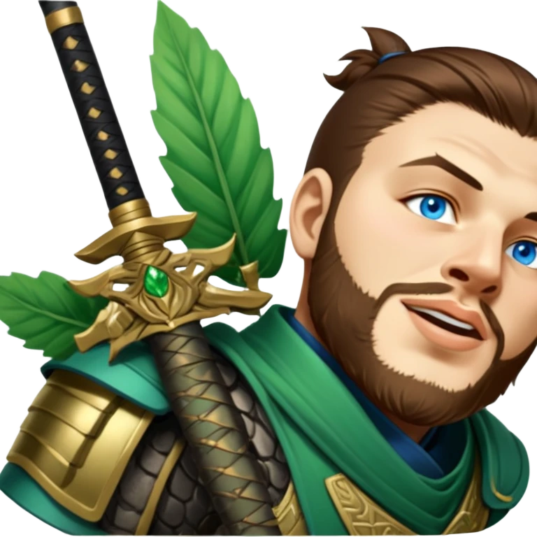 Emerald Samurai emoji