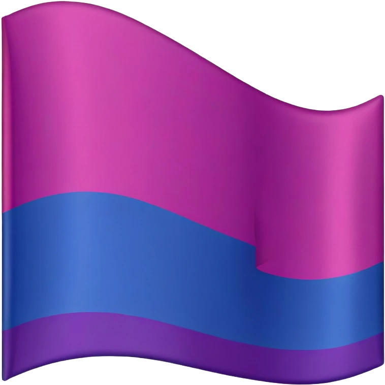 Bisexual flag emoji