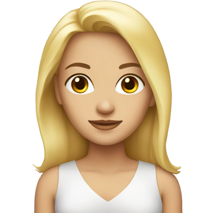 Beautiful blonde  wife emoji
