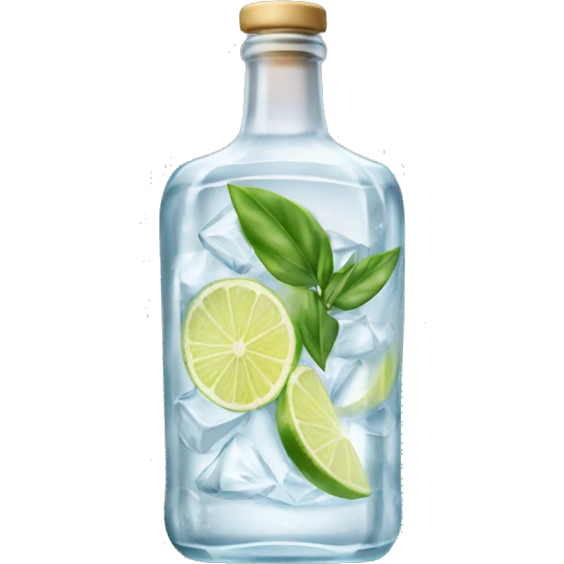 gin tonic bottle emoji