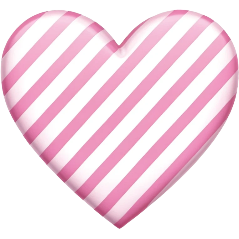 Corazón rosa vichy emoji